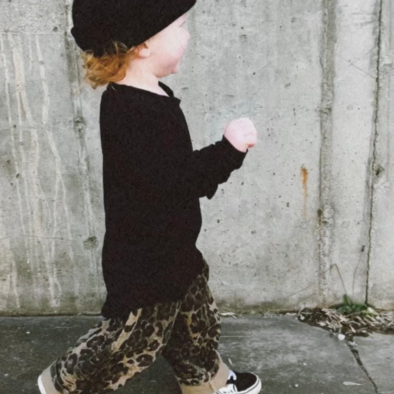 Leopard Oversized Jeans - Barely Tamed