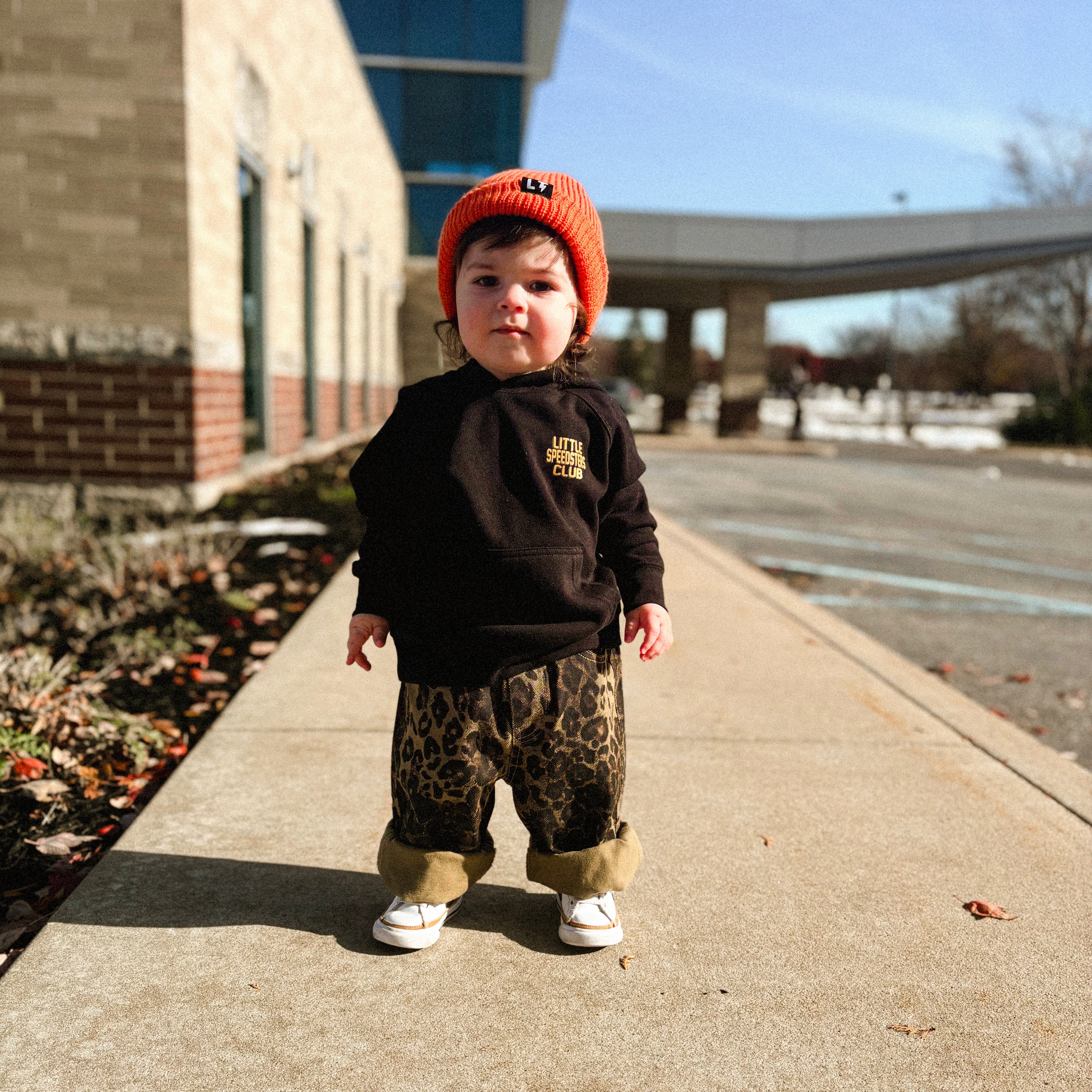 Leopard Oversized Jeans – animal print| 90s Inspired Bottoms - Barely Tamed