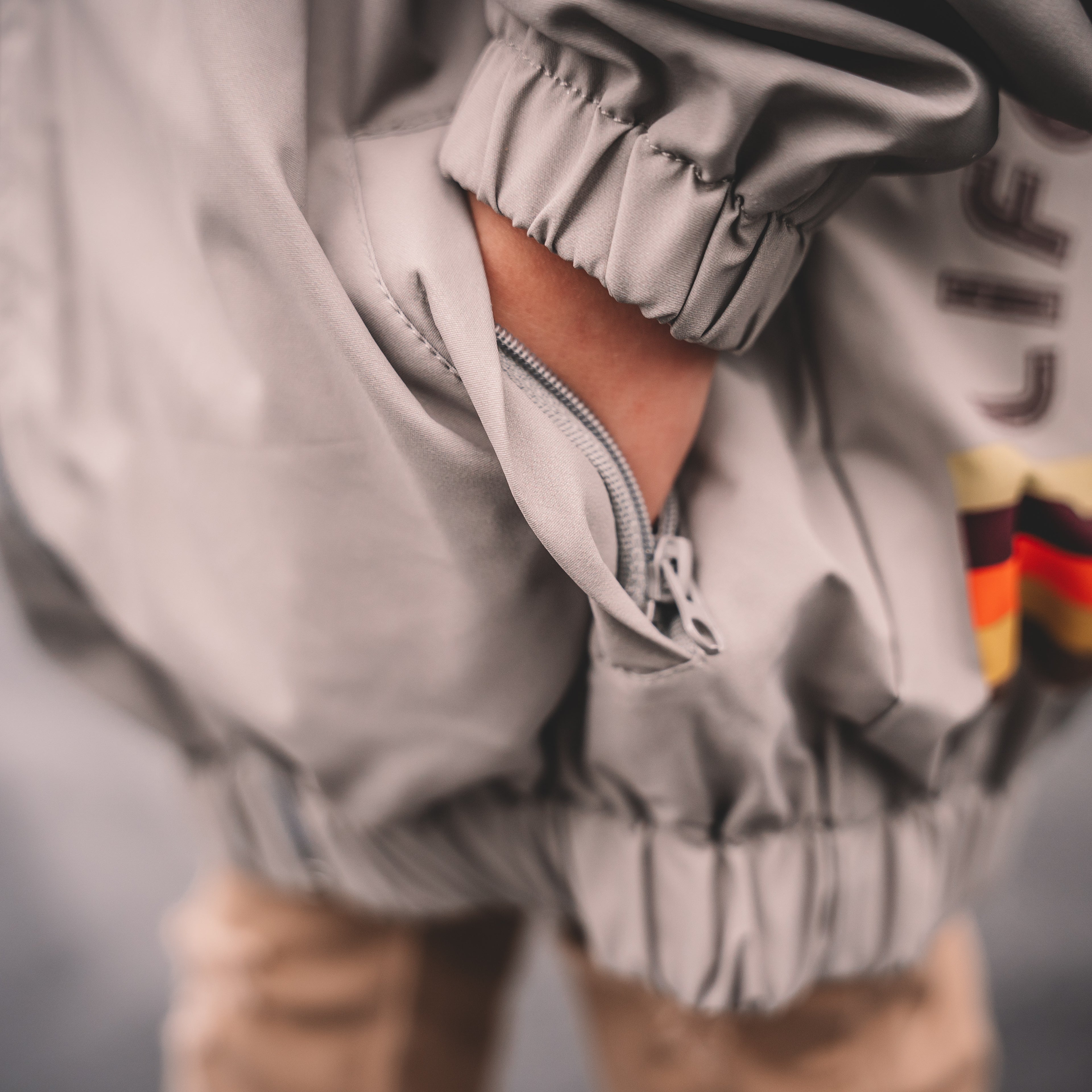 Hooded Steezy Windbreaker - Barely Tamed