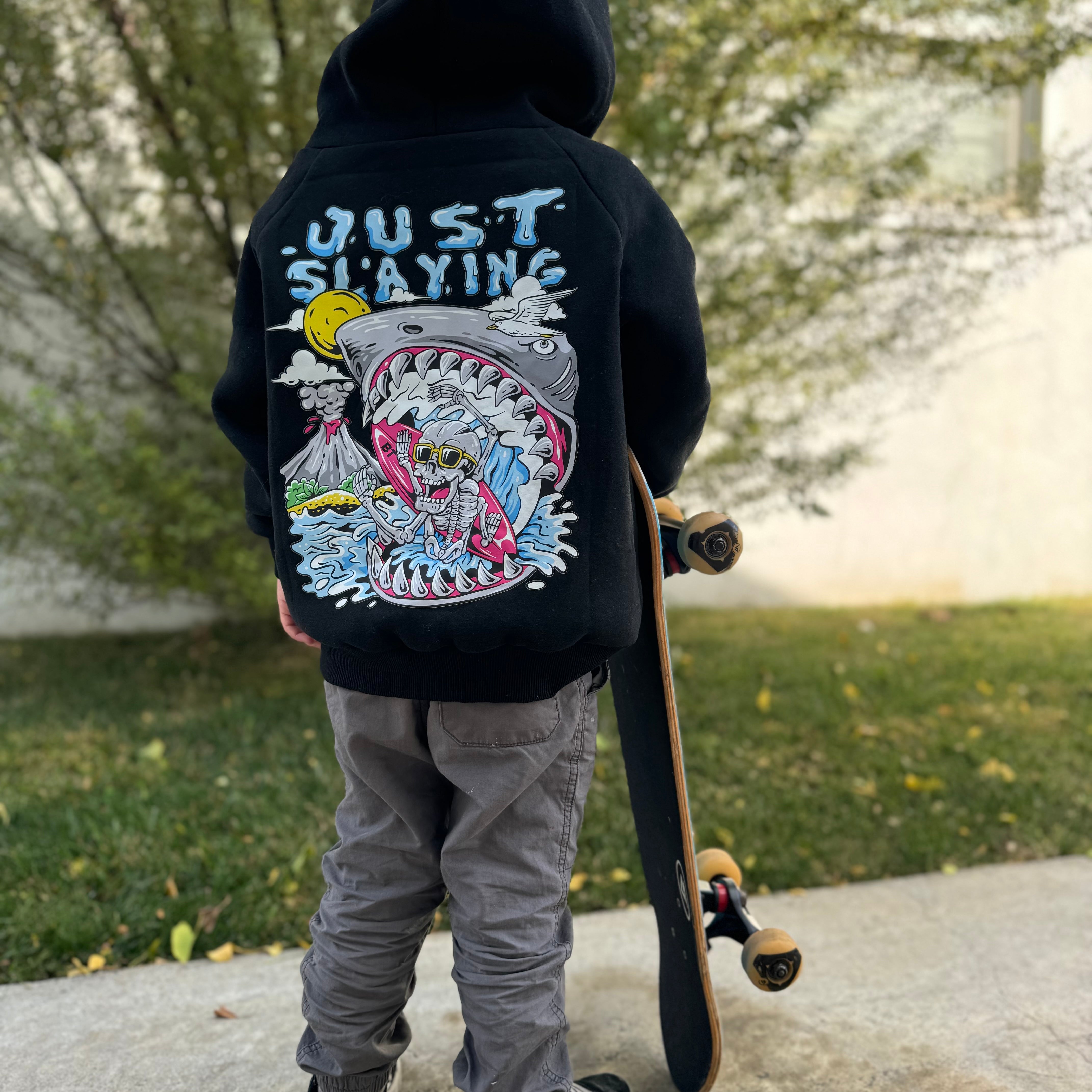 Just Slaying Hoodie - Barely Tamed