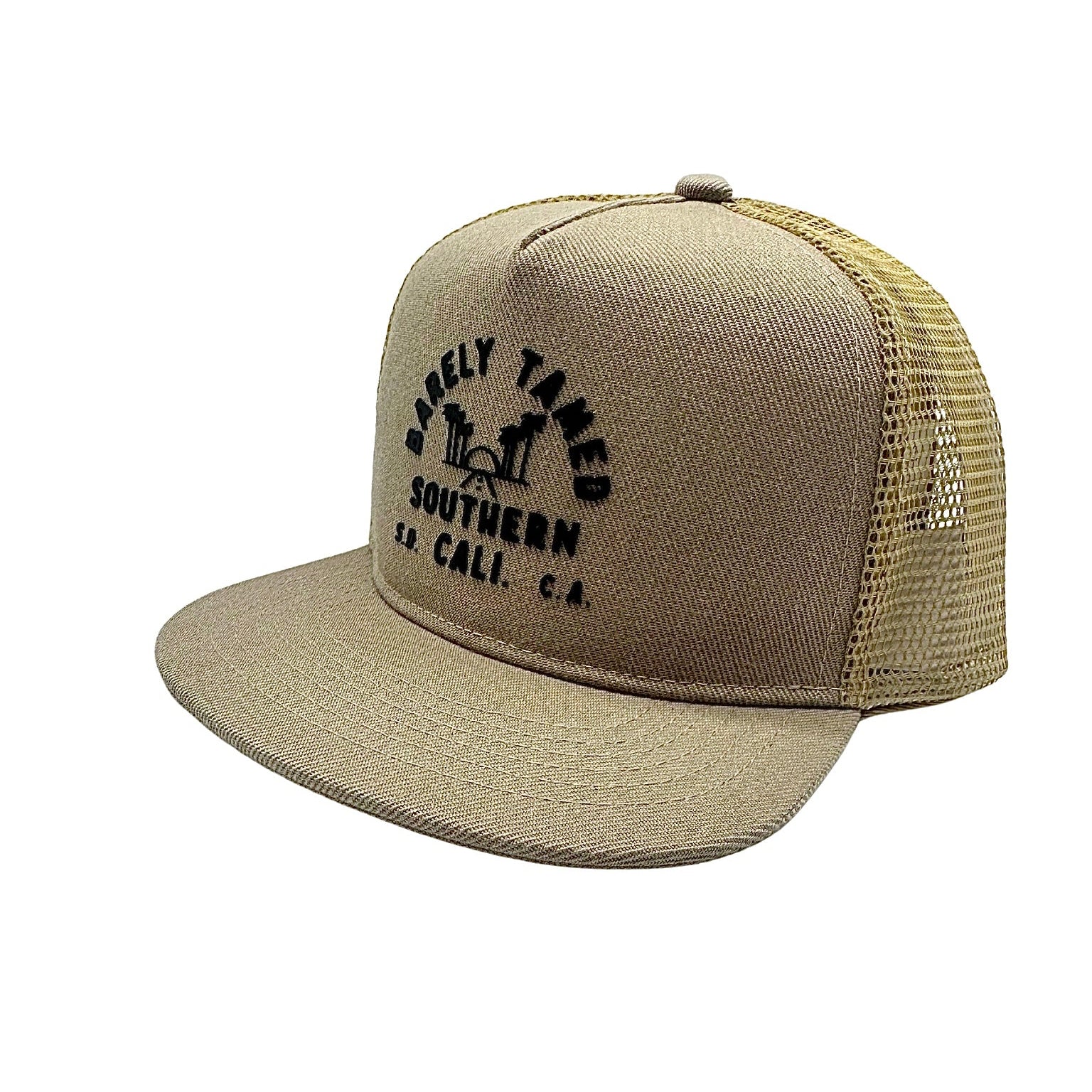 Beige toddler snapback