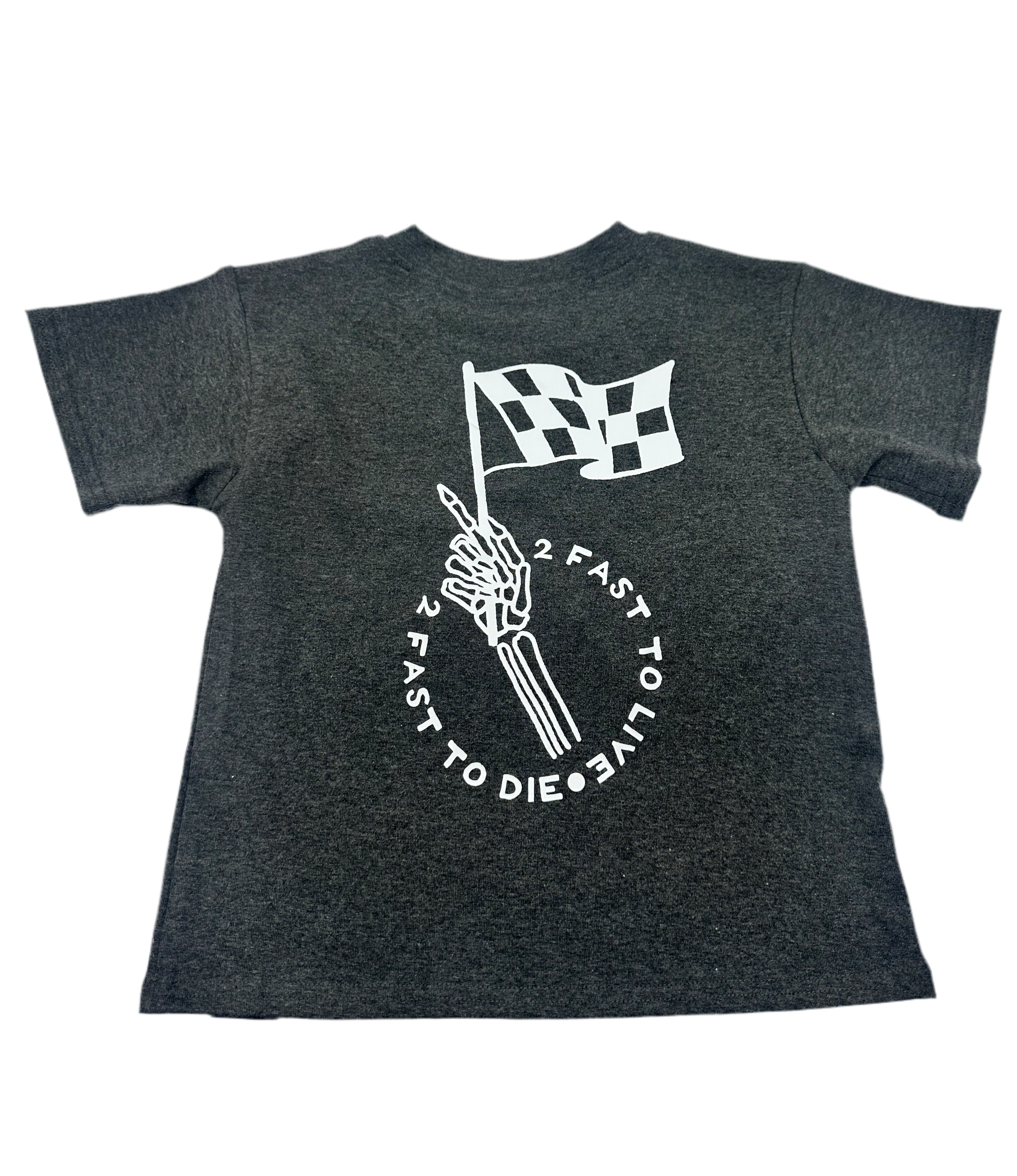 Grey toddler graphic t shirt
