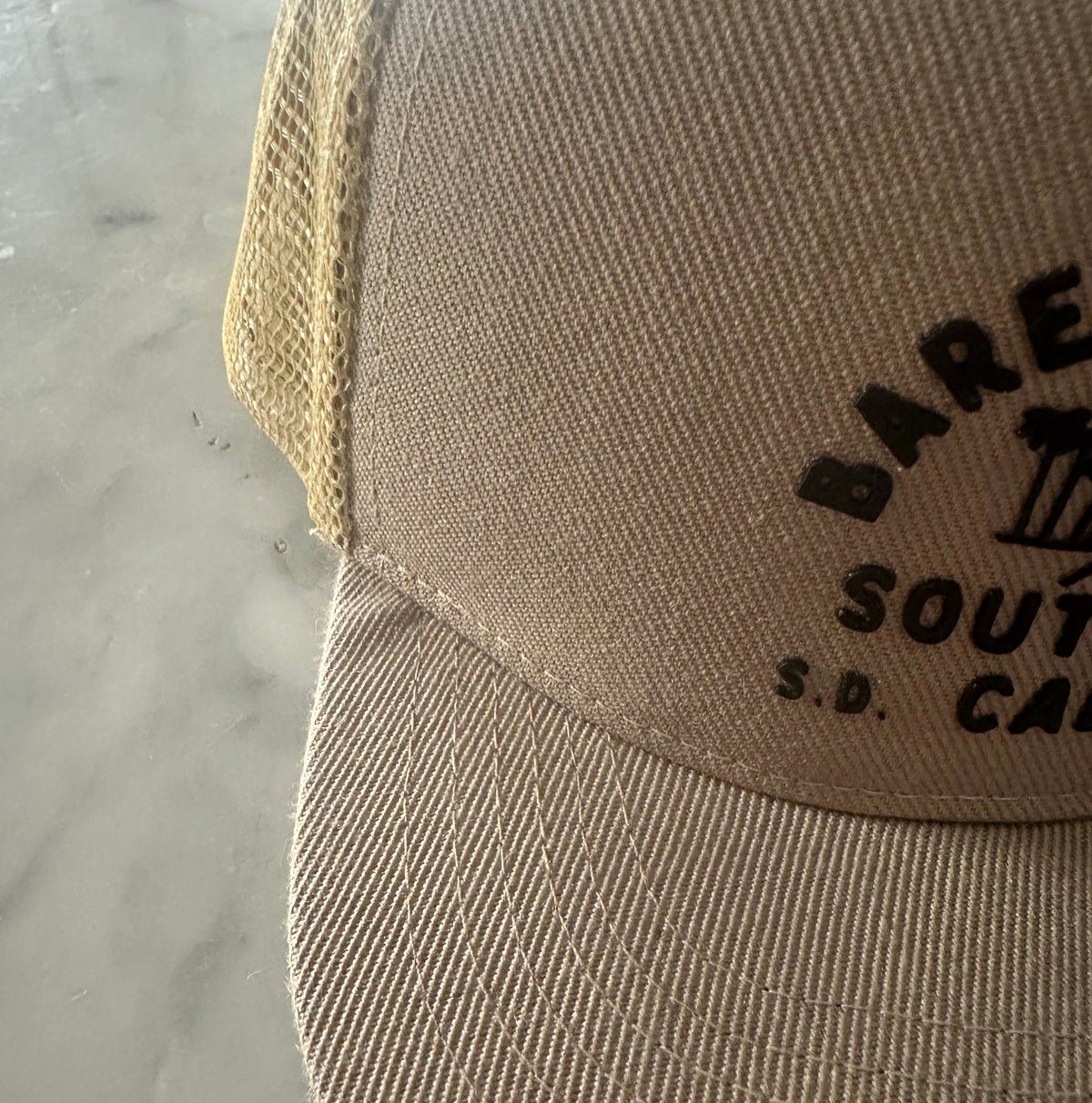 toddler trucker hat