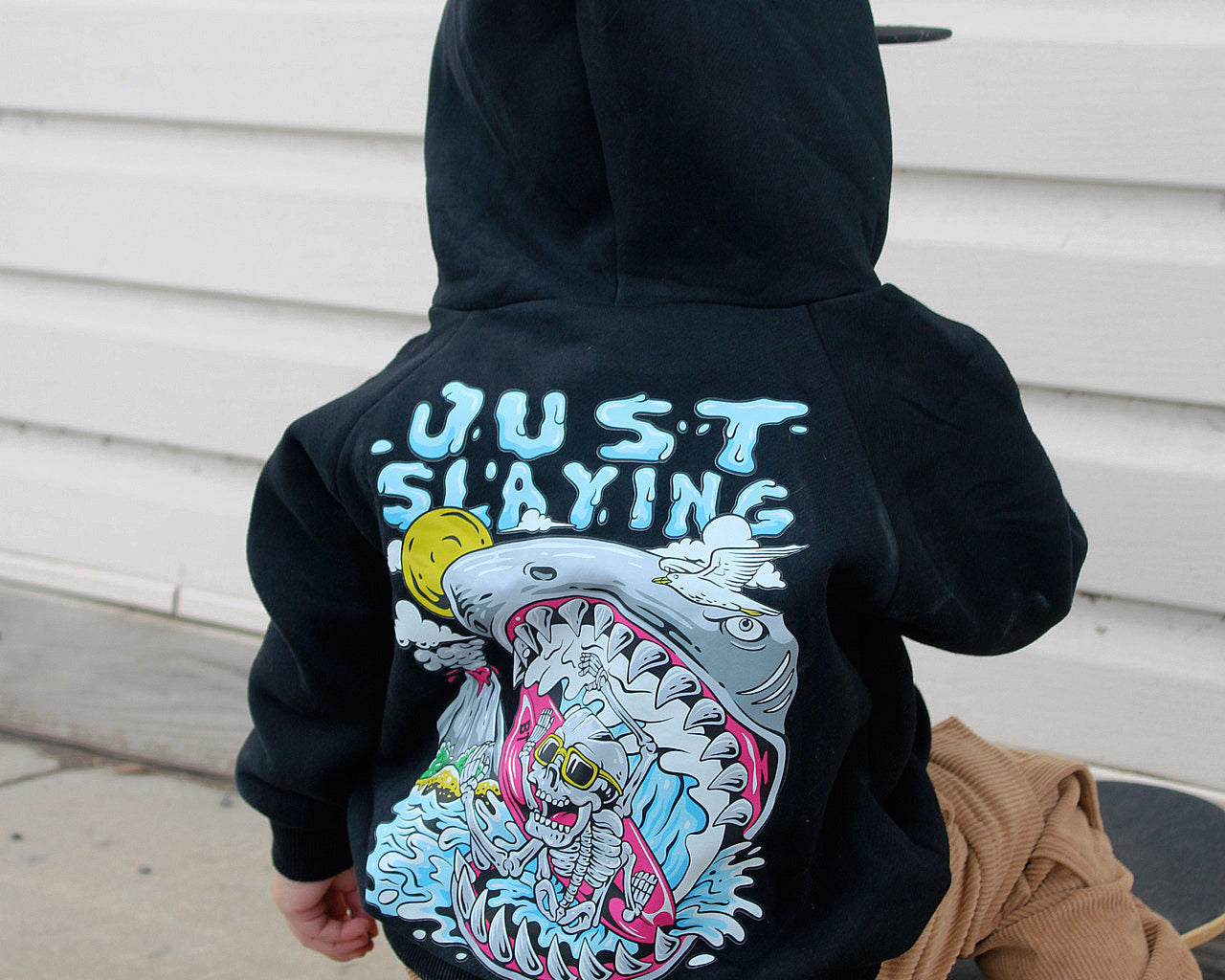 Just Slaying Hoodie - Barely Tamed