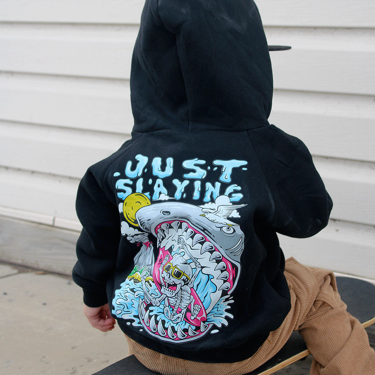 Just Slaying Hoodie - Barely Tamed