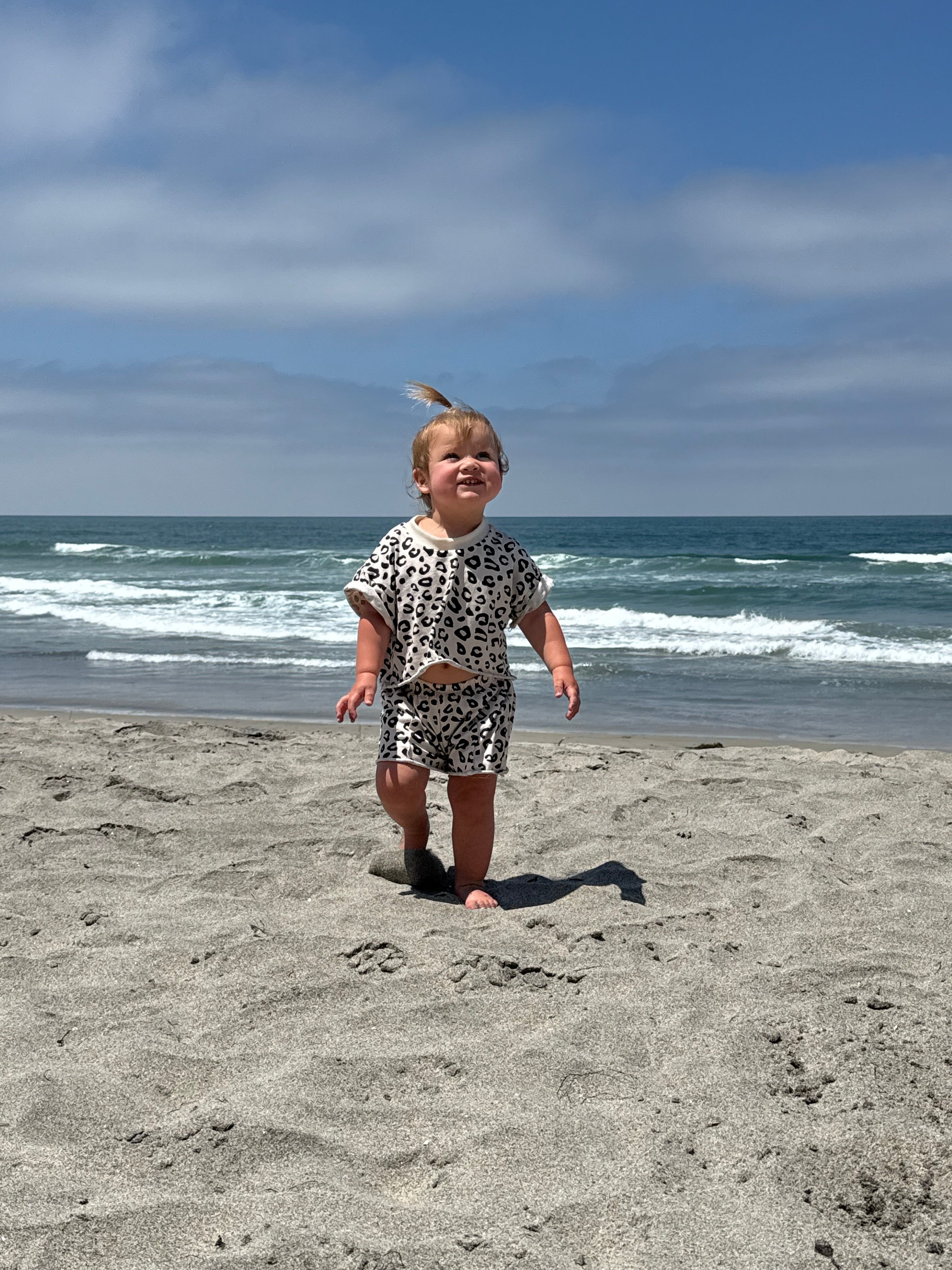 Leopard Crop Top & Shorts - Barely Tamed