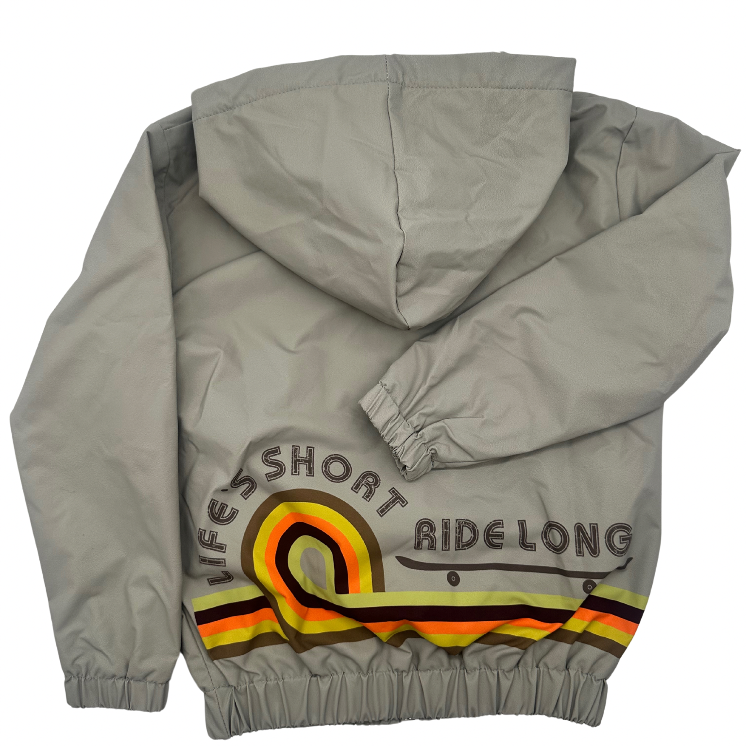 Hooded Steezy Windbreaker - Barely Tamed