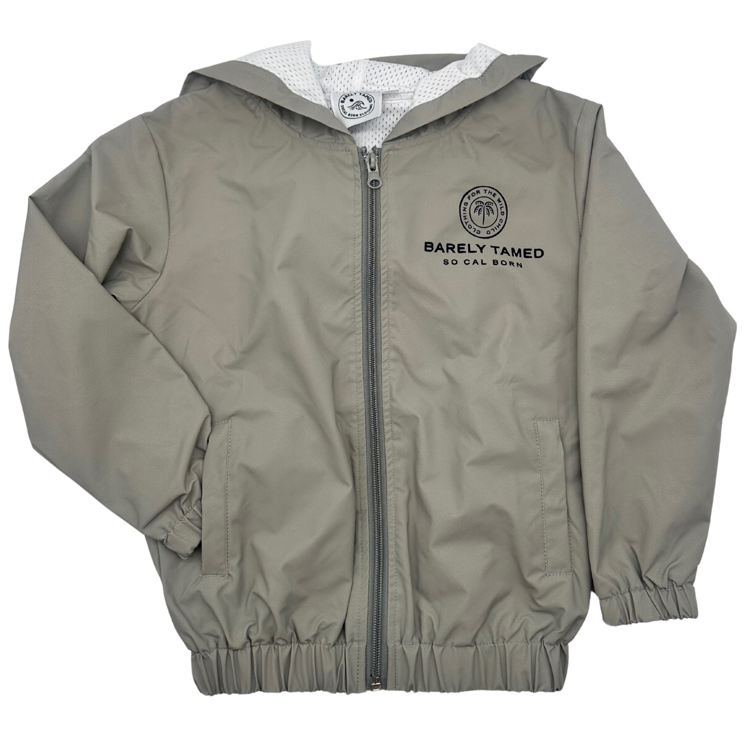 Hooded Steezy Windbreaker - Barely Tamed