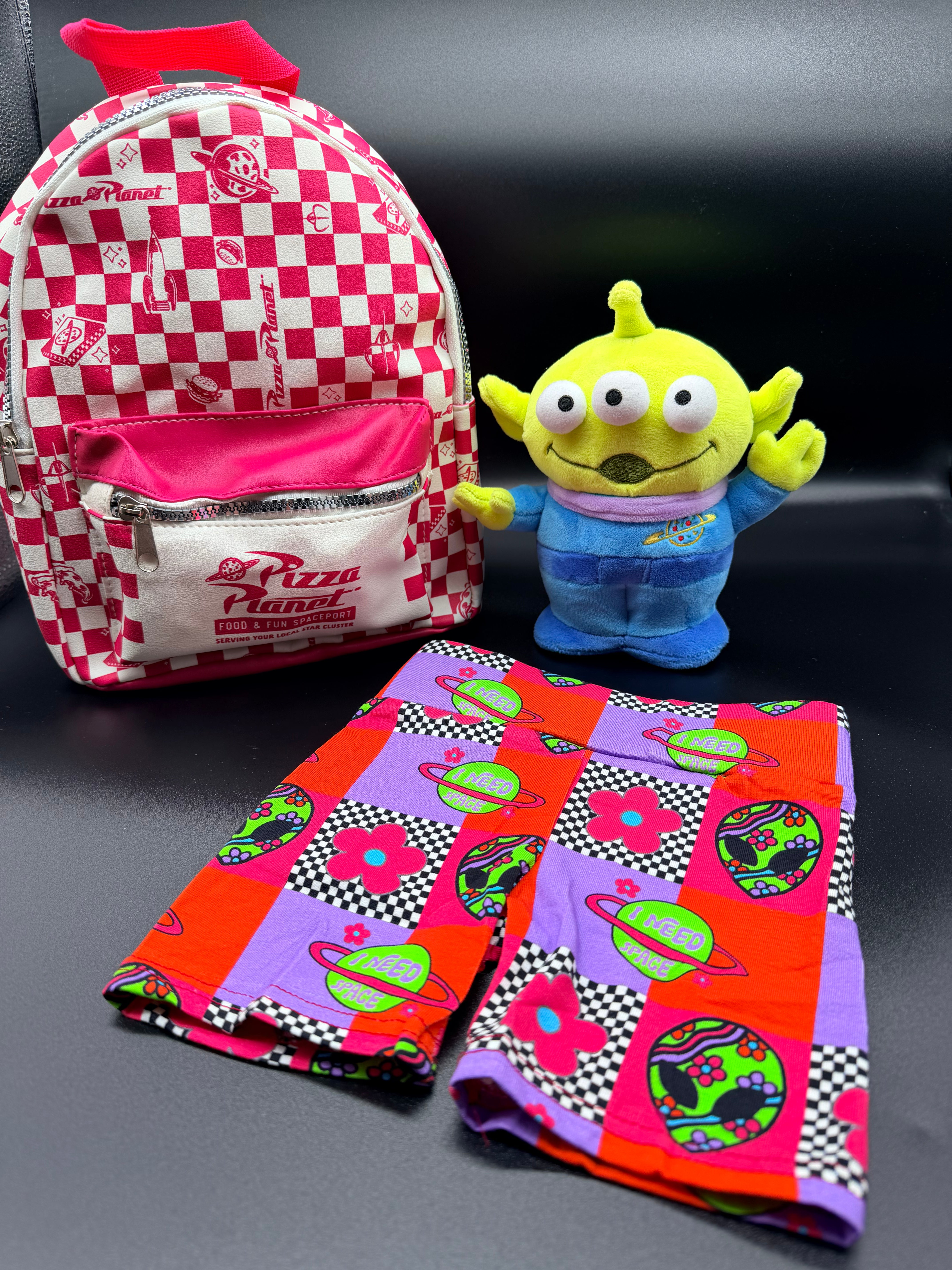 I Need Space Baby & Toddler Biker Shorts | Stretch Spandex Kids Shorts for Play & Everyday Wear - Barely Tamed