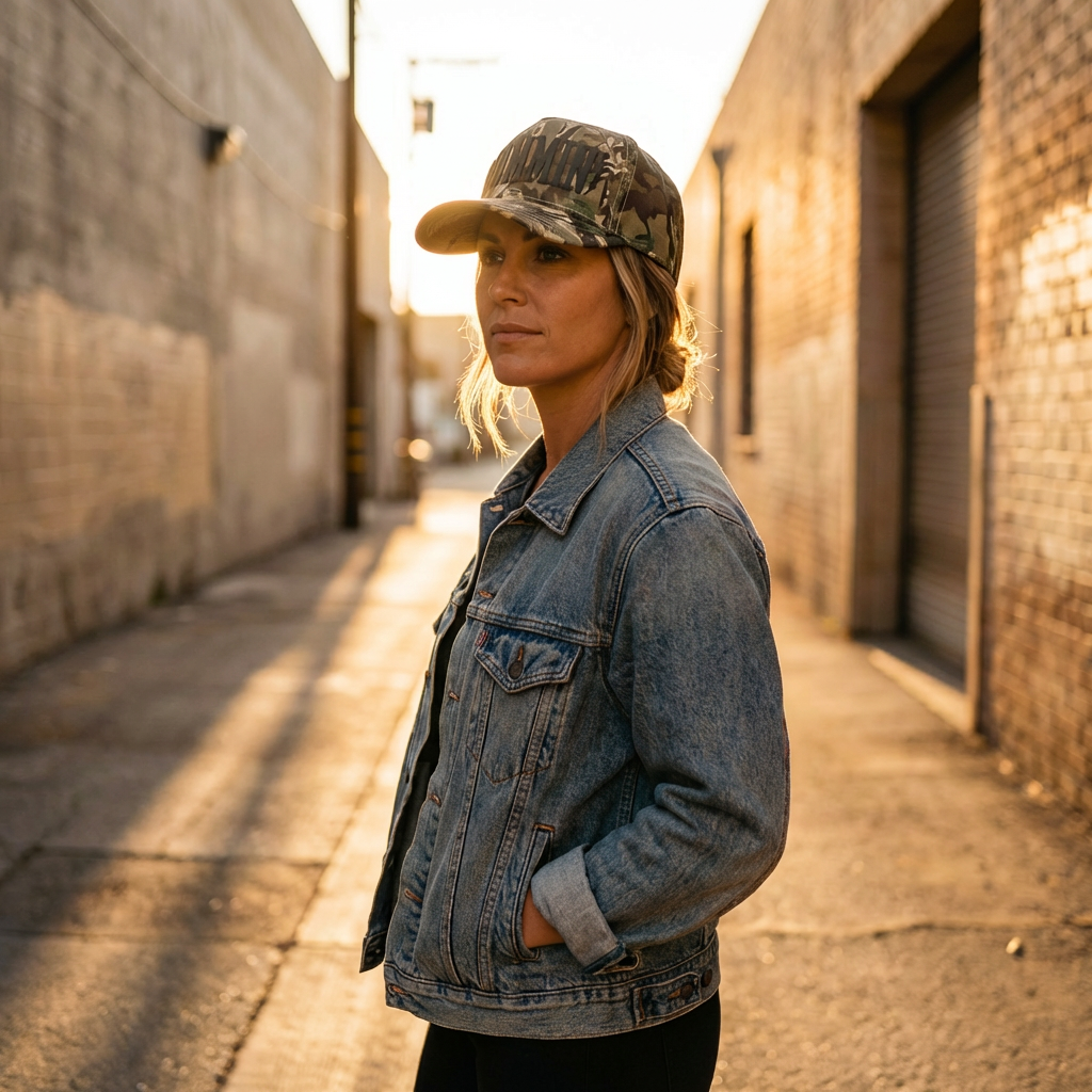 Mommin’ Trucker Hat | Canvas Camo - Barely Tamed