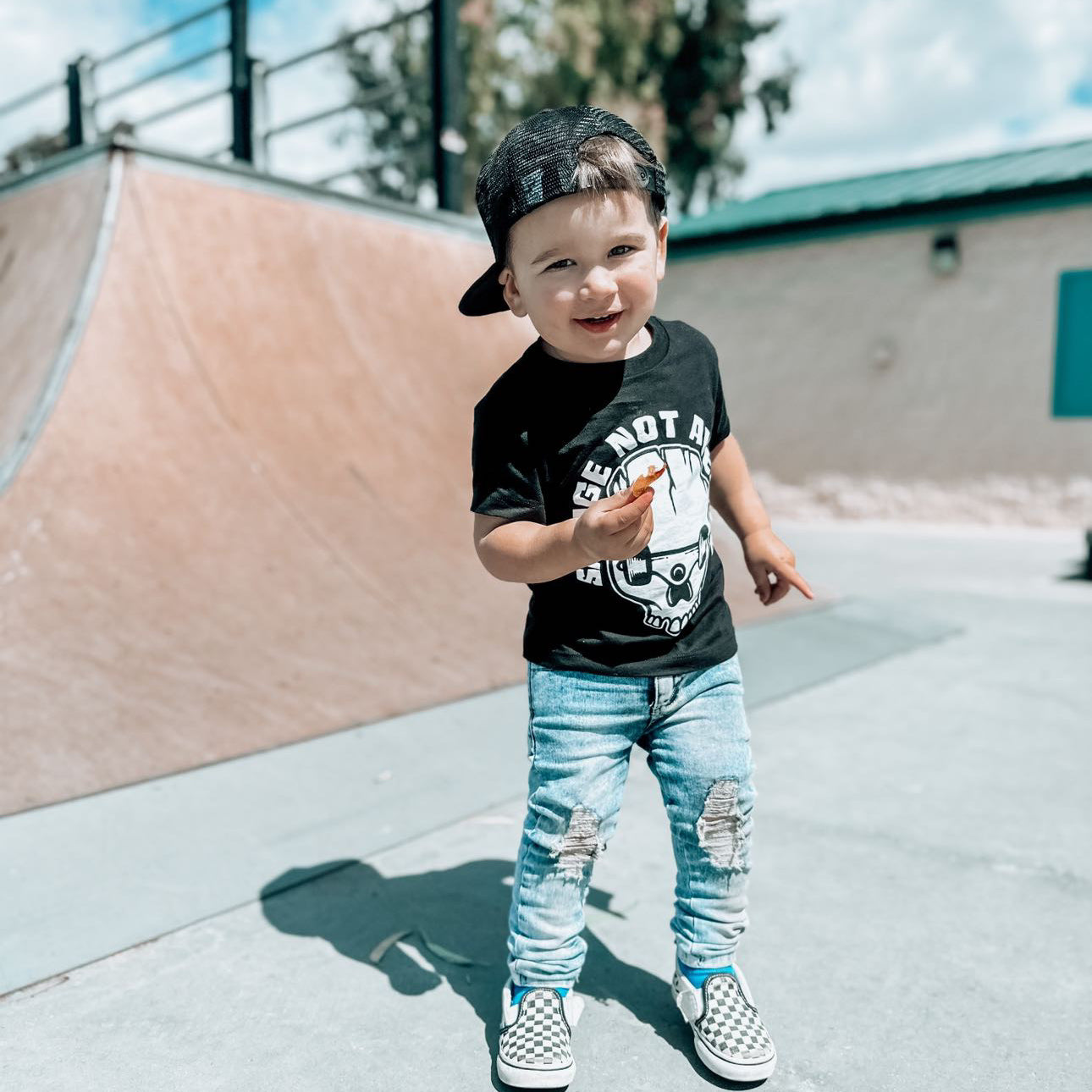 Savage Not Average Tee - Barely Tamed
