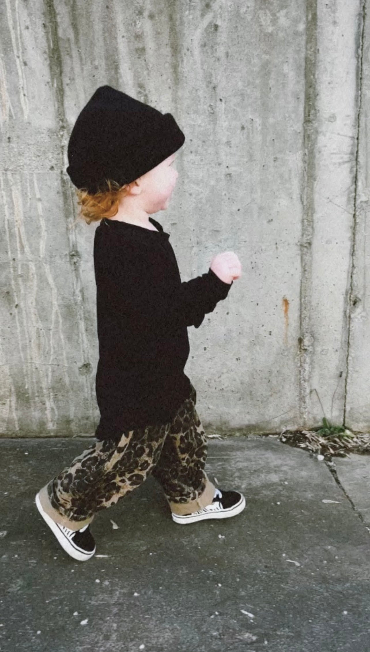 Leopard Oversized Jeans - Barely Tamed