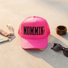 Mommin’ Trucker Hat | Black, Hot Pink & Camo - Barely Tamed
