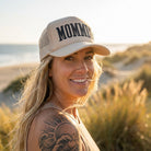 Mommin’ Trucker Hat | Khaki - Barely Tamed