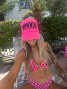 Mommin’ Trucker Hat |Hot Pink - Barely Tamed