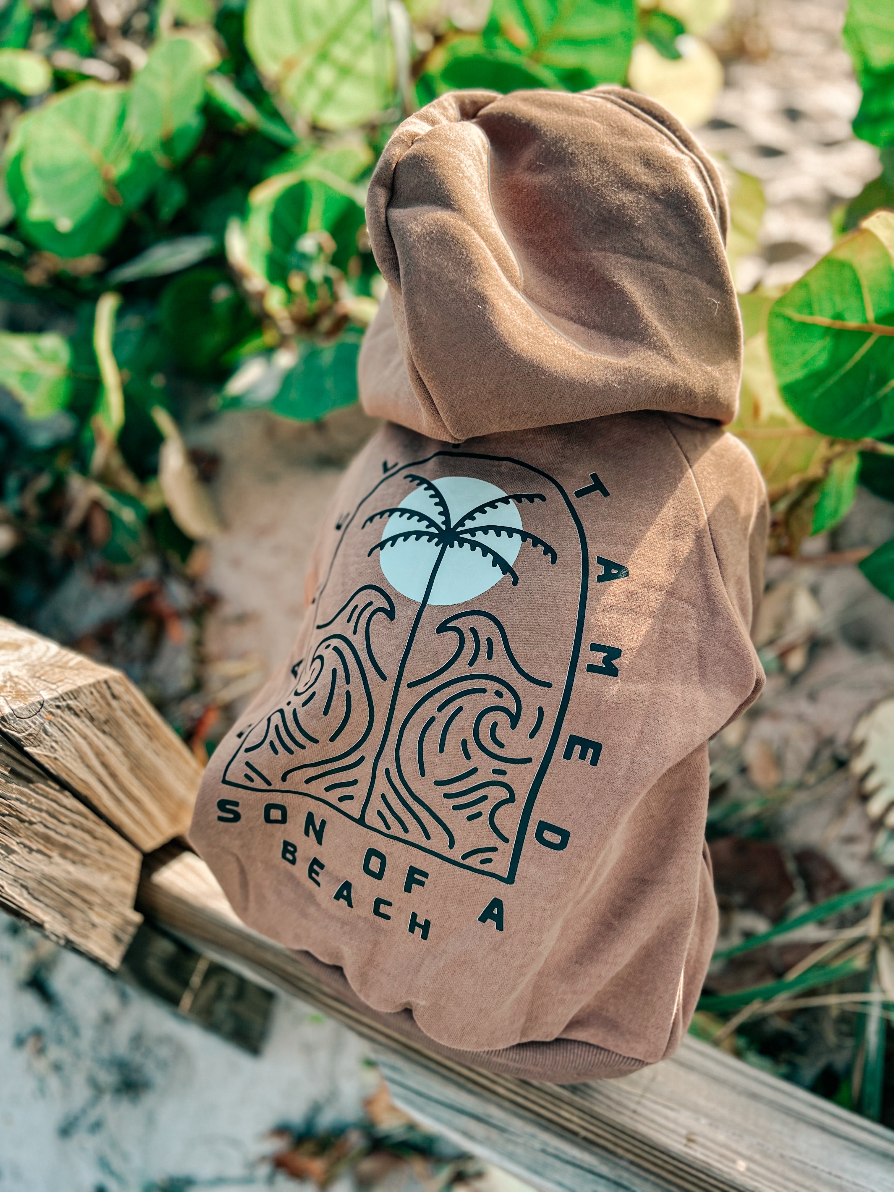 brown toddler hoodie