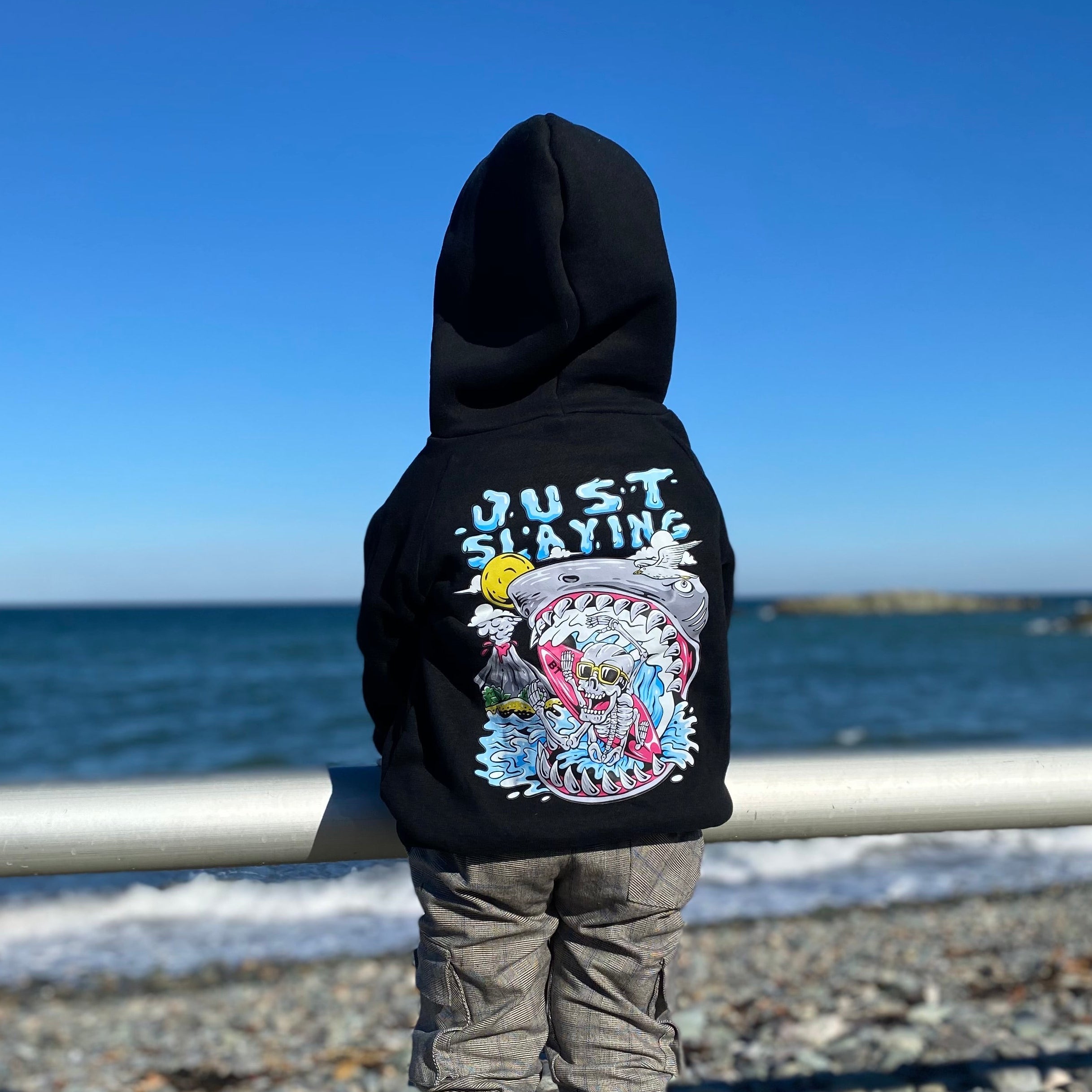 Just Slaying Hoodie - Barely Tamed