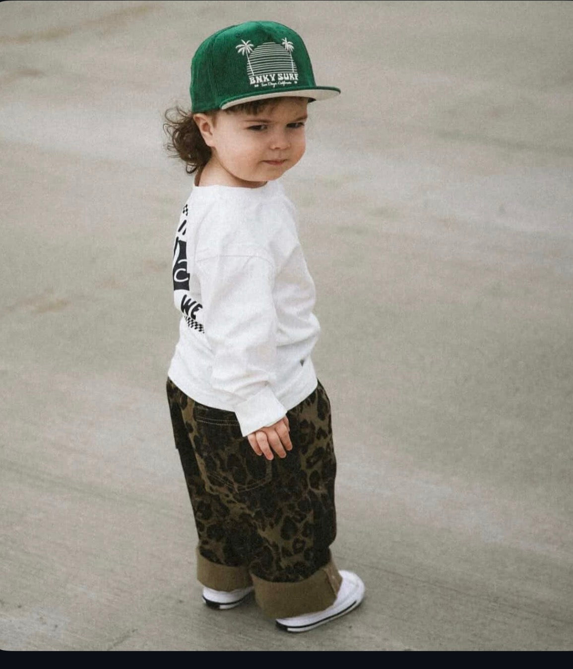 Leopard Oversized Jeans – animal print| 90s Inspired Bottoms - Barely Tamed