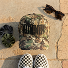 Mommin’ Trucker Hat | Black, Hot Pink & Camo - Barely Tamed